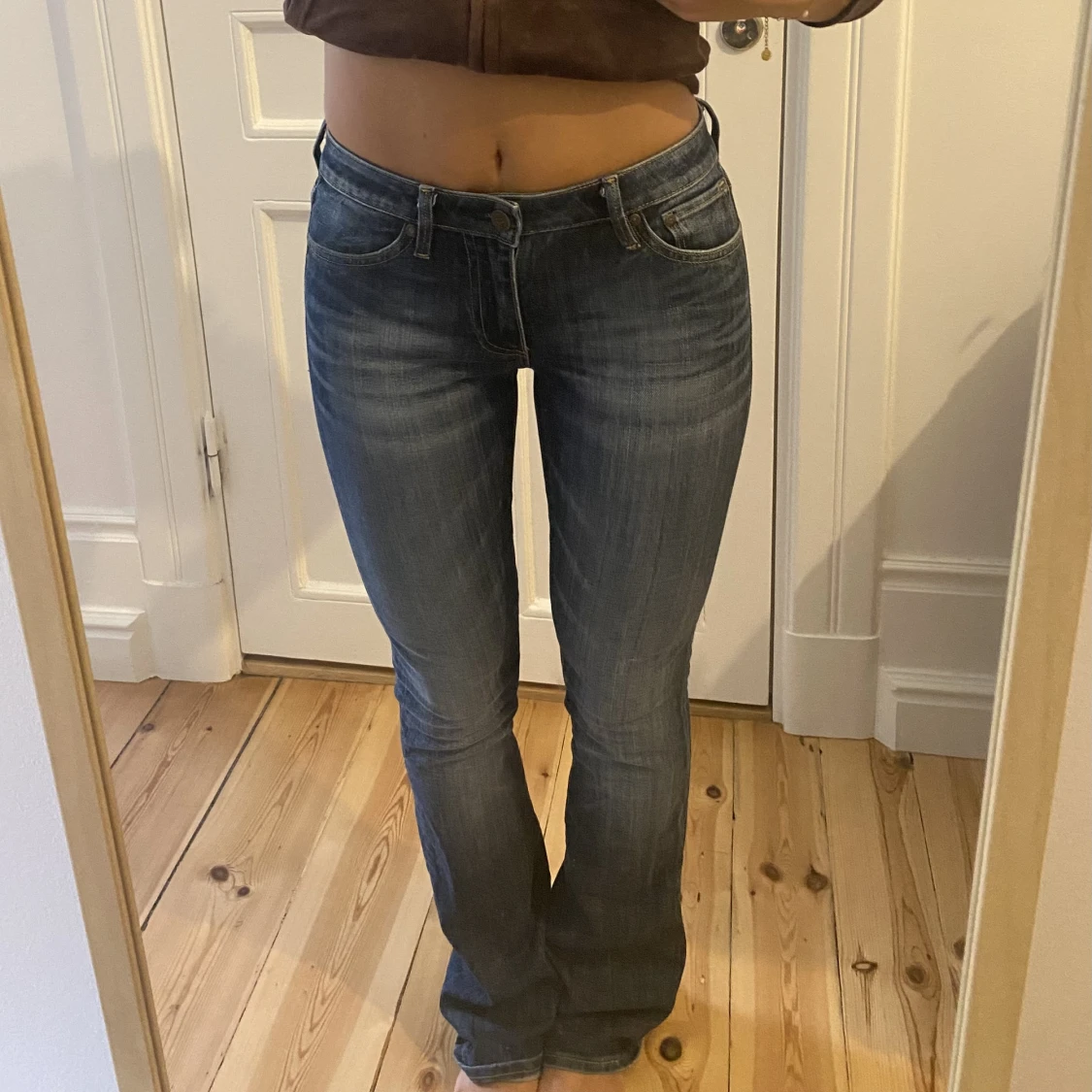 Lågmidjade jeans 