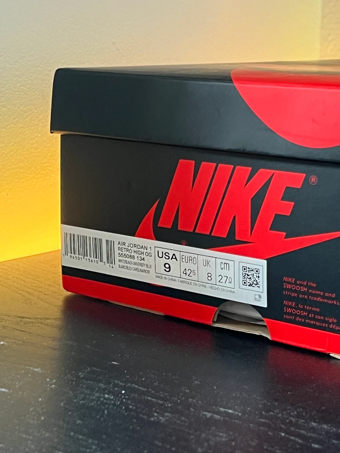 Air Jordan 1 Retro High OG University Blue - 90