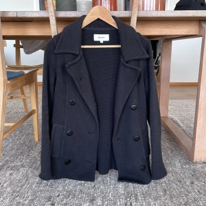 Cardigan jacka kavaj stickad bomull - Svart, small (till M skulle jag säga)