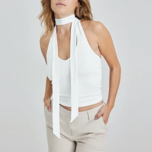Halterneck topp - Topp från bikbok. Säljer pga att den aldrig kommer till användning. Endast använd. 