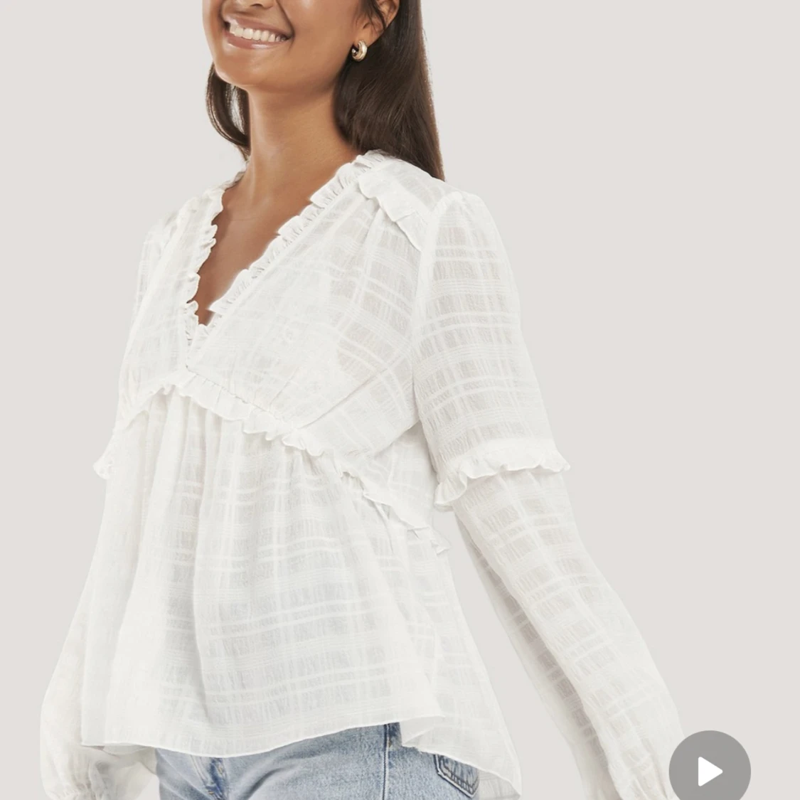 Gullig blus NAKD - 90