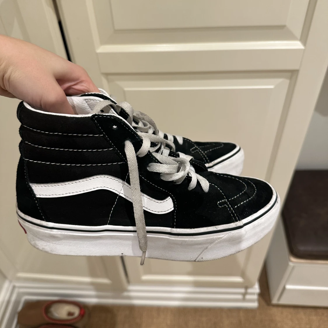 Höga Vans platform sneakers