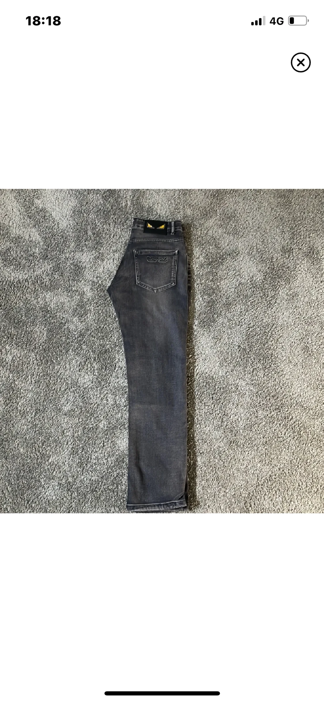 Fendi jeans 