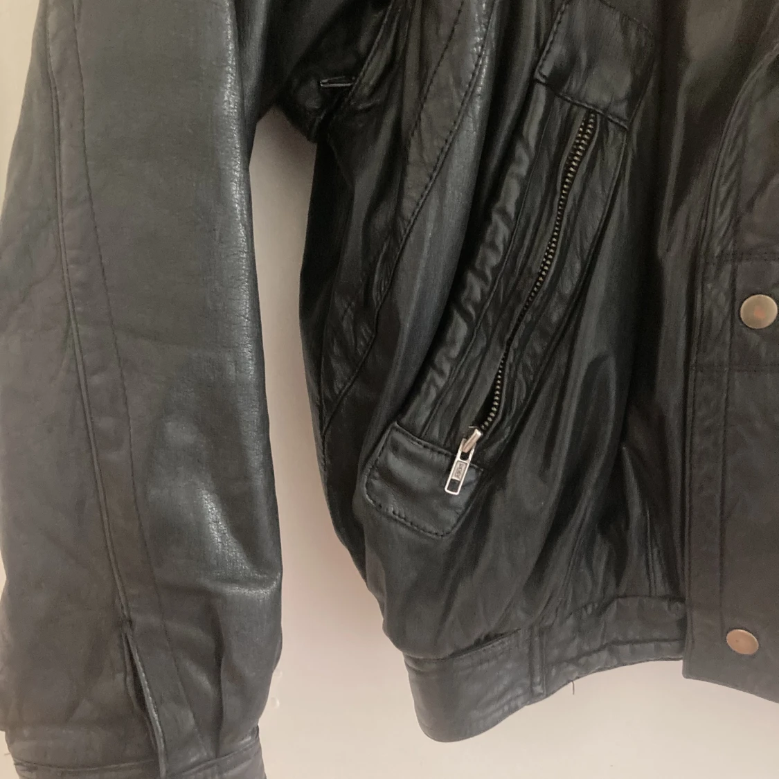 Overaized vintage skinnjacka - 91