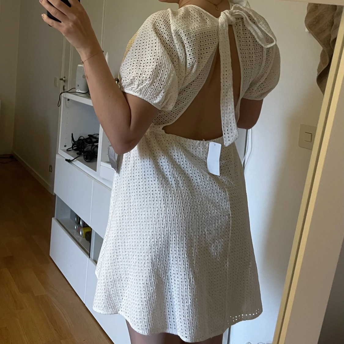 Vit klänning 36 - 90