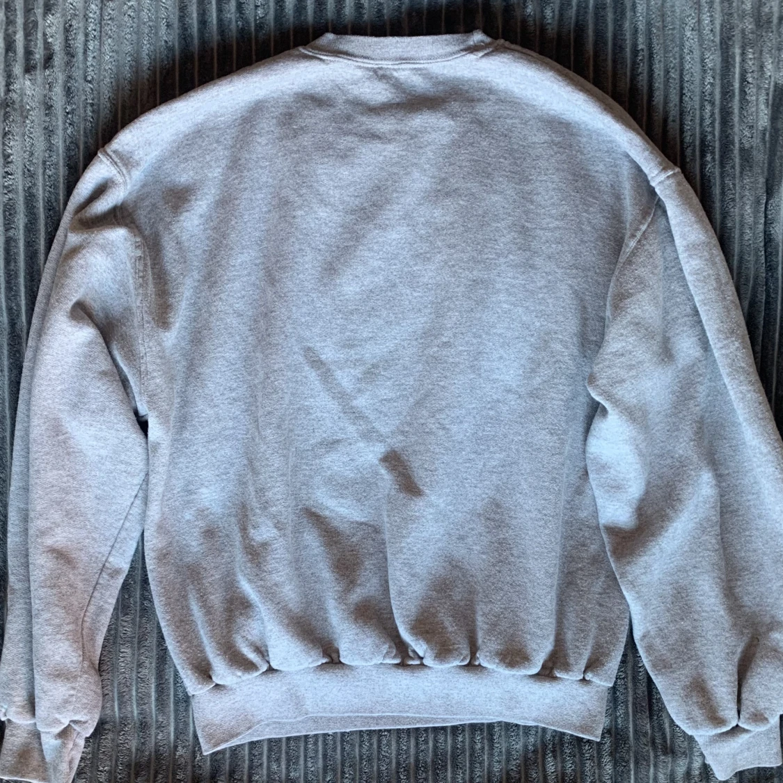 Vintage Grå College Tröja - 90