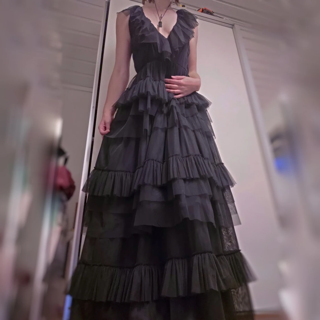 Balklänning, lace & beads - 91