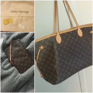 Louid vuitton väskor - Fint skick, finns en liten fläck inuti som ja ska fixa. Ej inköpta av mig. Vet ej om de är äkta eller ej, antagligen inte men hade dem på bifogade bilden lv kort och en dustbag. Skickas med spårbart och swishbetalning. Pris 2000,billigare vid snabb affär🌸