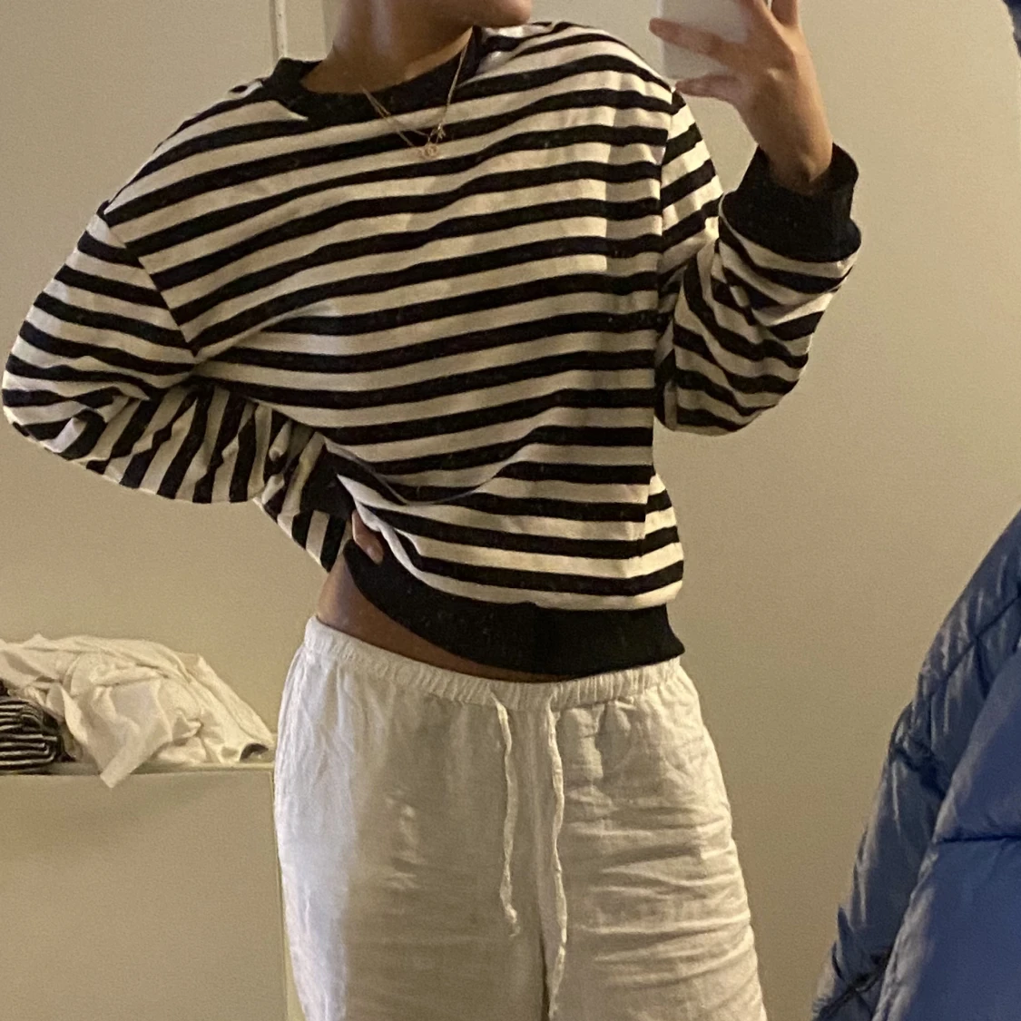 Randig Zara sweatshirt