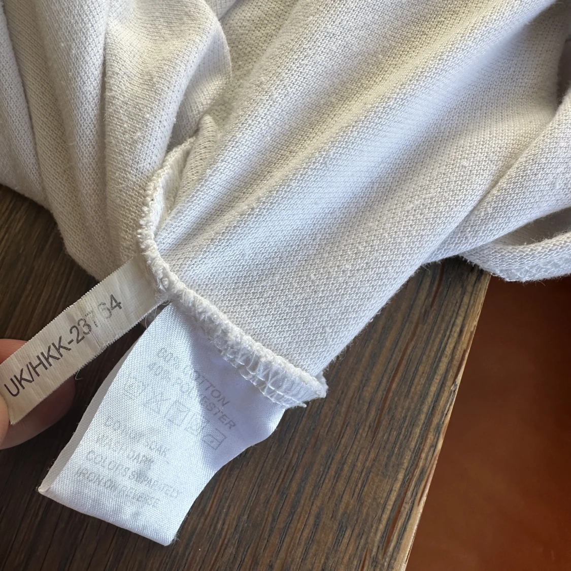 Vit Ysl Pikétröja  - 91