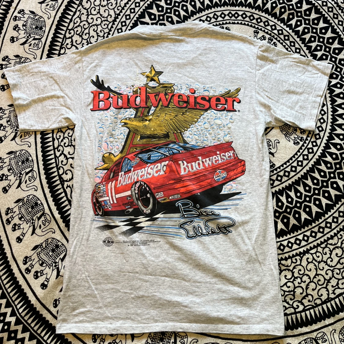Grå BUDWEISER tshirt med tryck