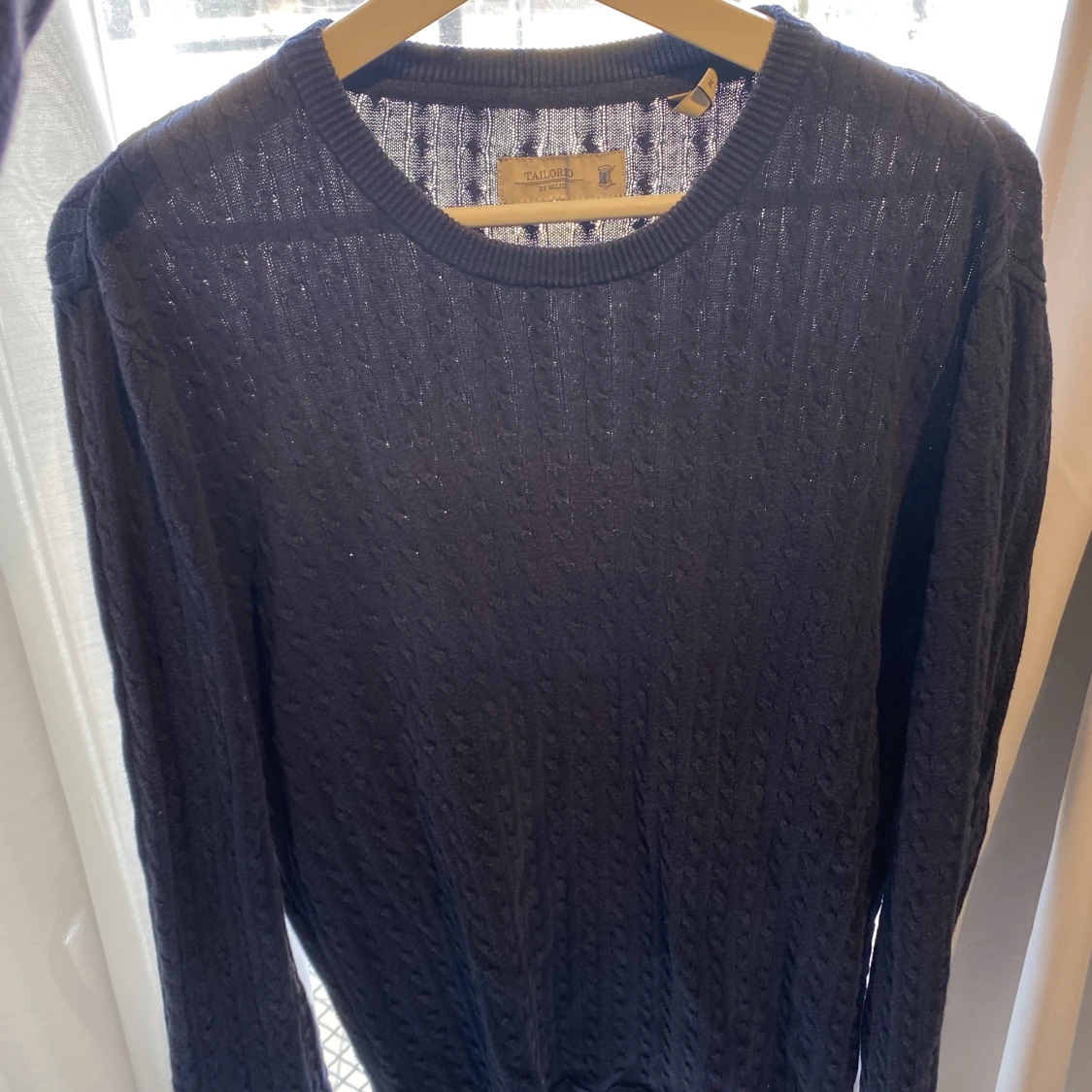 Blå Långärmad Tröja