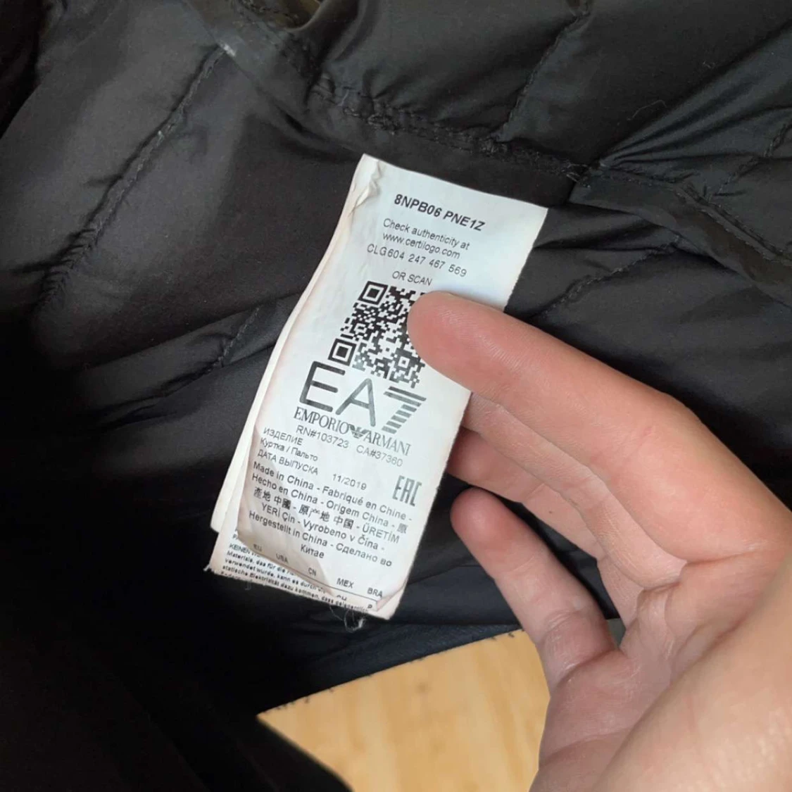 Ea7 jacka  - 91