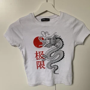 T-shirt - T-shirt med drake! Har blivit liten för mig. Använd 2 ggr