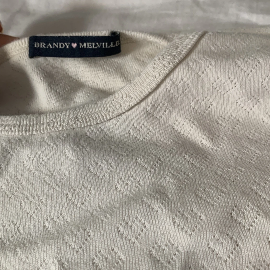 Vit tröja från brandy melville  - 90