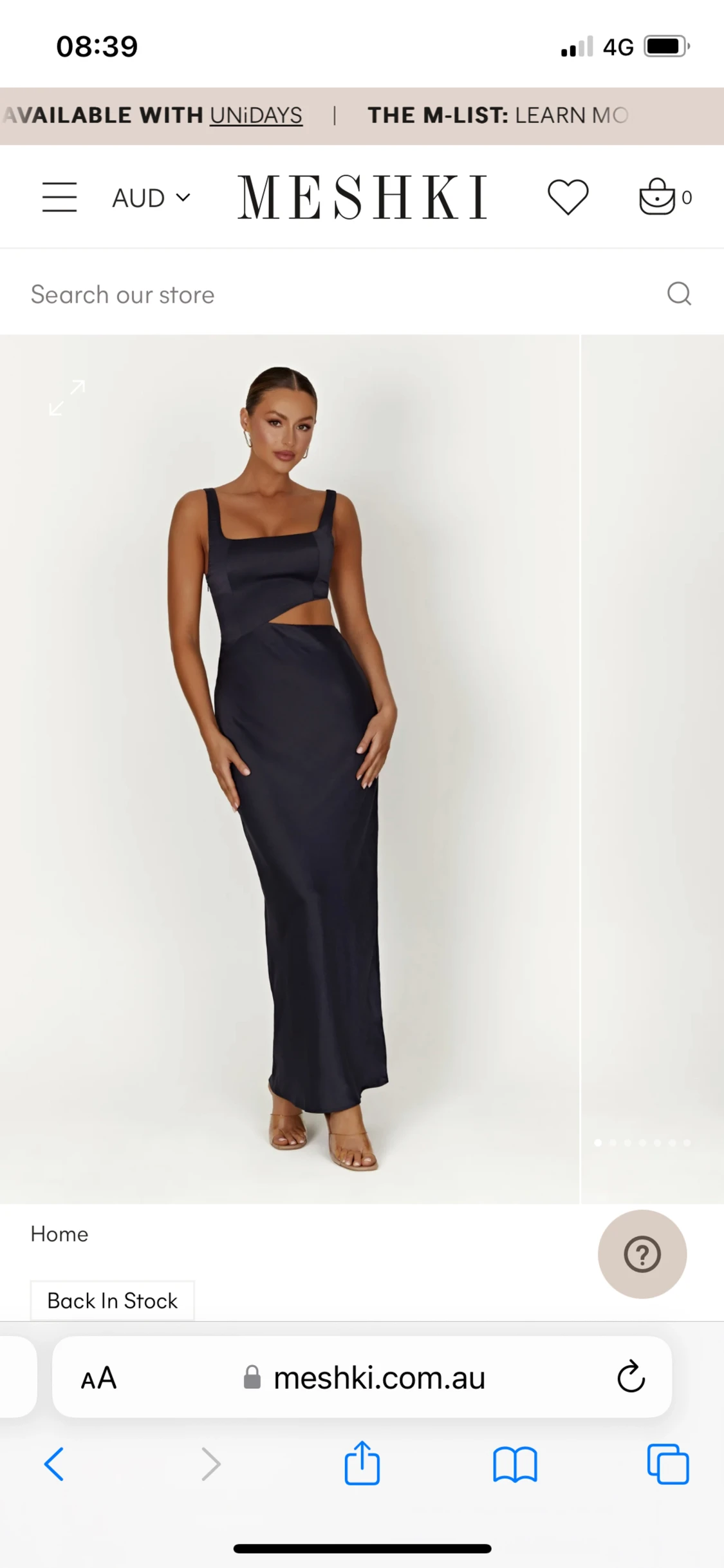 Meshki klänning  - 90