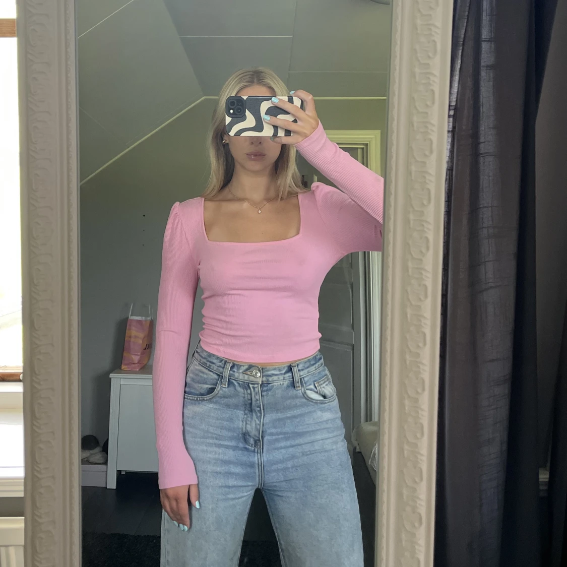 Långärmad topp - 91