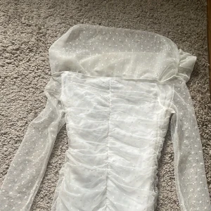 Vit fin klänning - Till student tex ASfin på