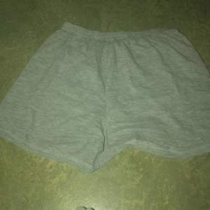 Små gråa shorts i storlek 134/140