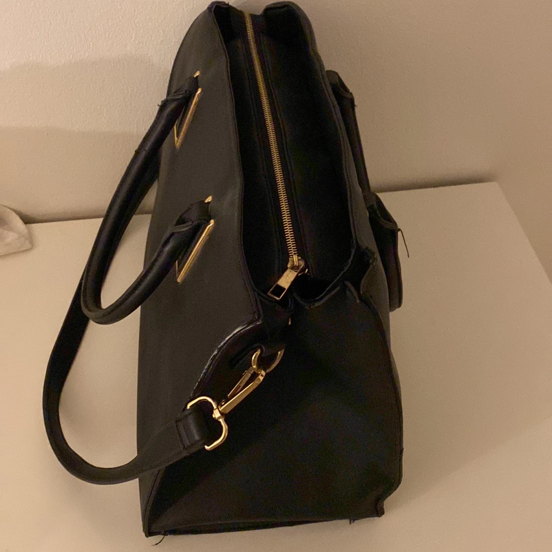 Stor svart väska - 91