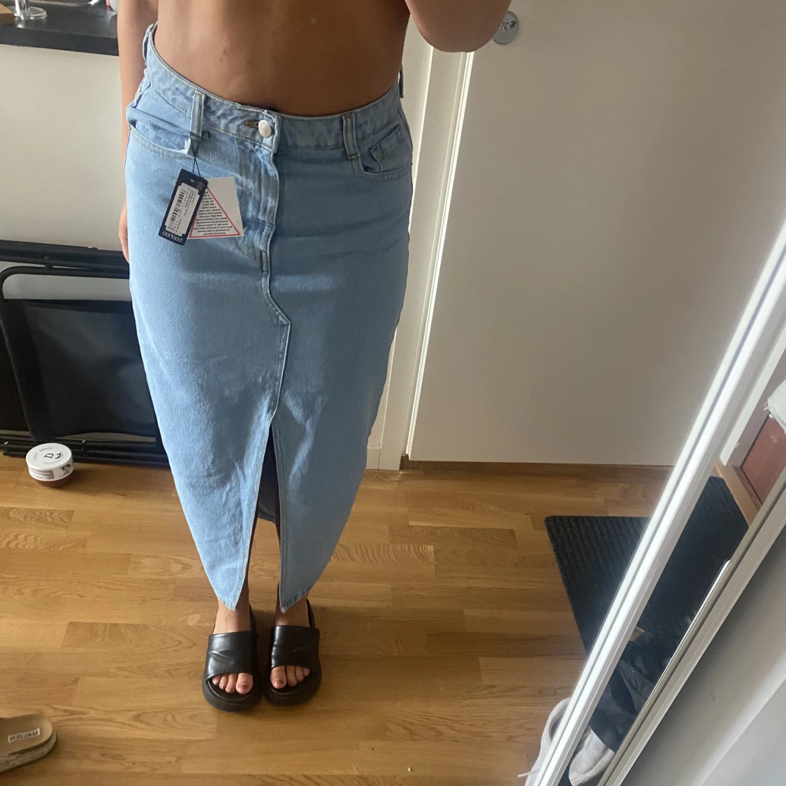 Maxi kjol jeans  - 90