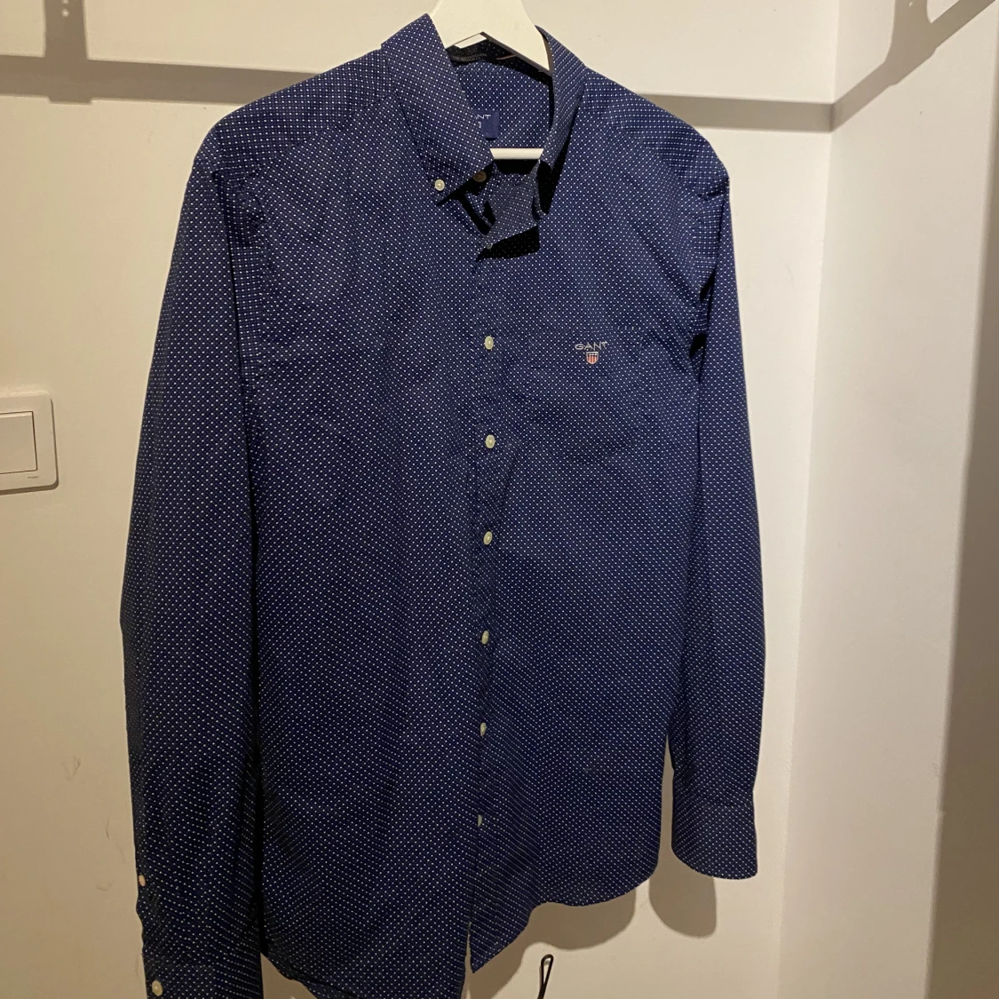 Mörkblå Gant skjorta 
