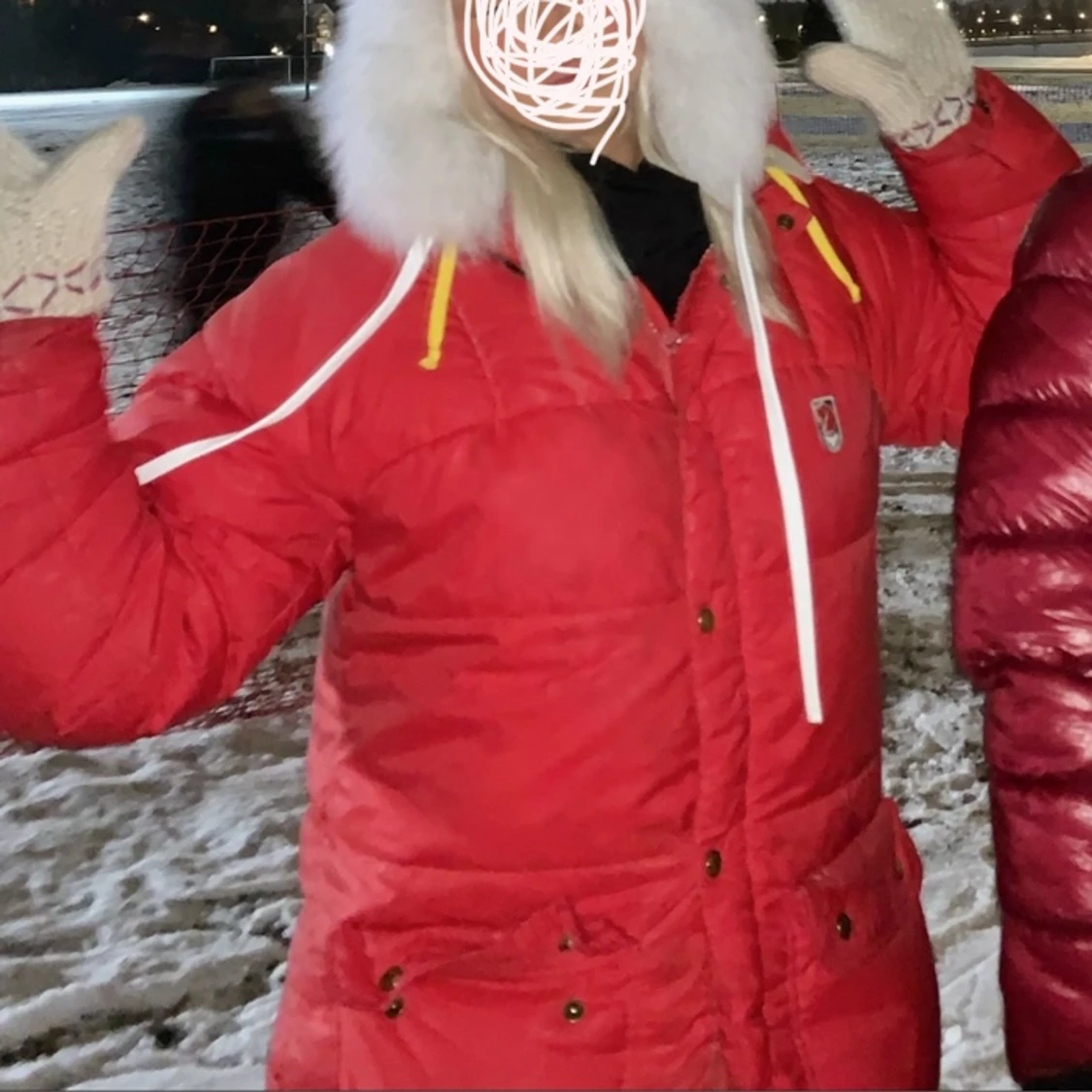 Röd fjällrävenjacka - 90