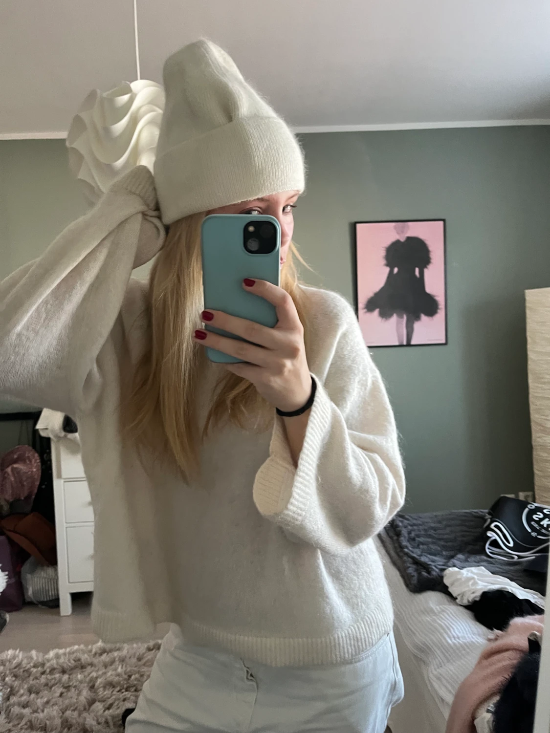 Cashmere mössa - 90