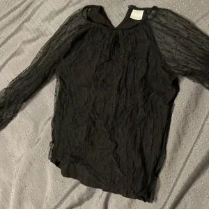 Zara fintröja  - En väldigt fin blus  , ärmar är lite genomskinliga, svart. Stlk 164 