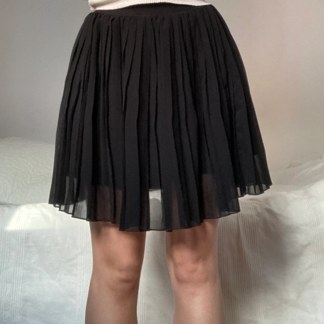 Svart miniskirt 