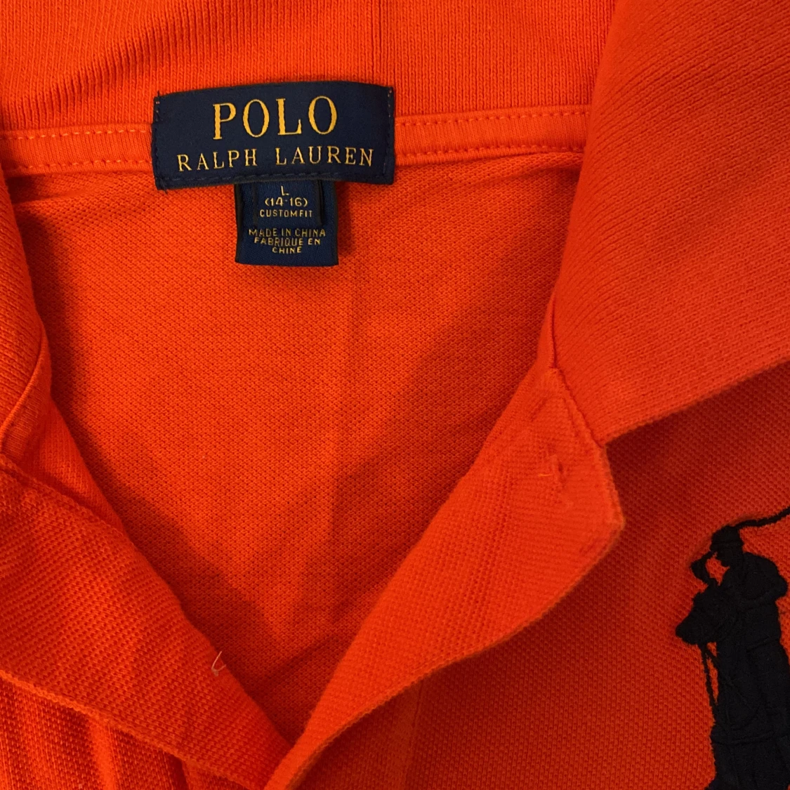 Ralph Lauren långärmad piké - 90