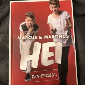 Marcus & Martinus bok - Deras första bok med autografer i. 200:- eller kom med bud. Säljs ej längre 