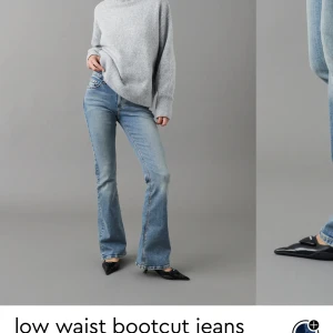 Low waist bootcut jeans - Low waist jeans från Gina tricot i strl 38. Använda max 5 gånger. Inga defekter. Skriv för bild. 