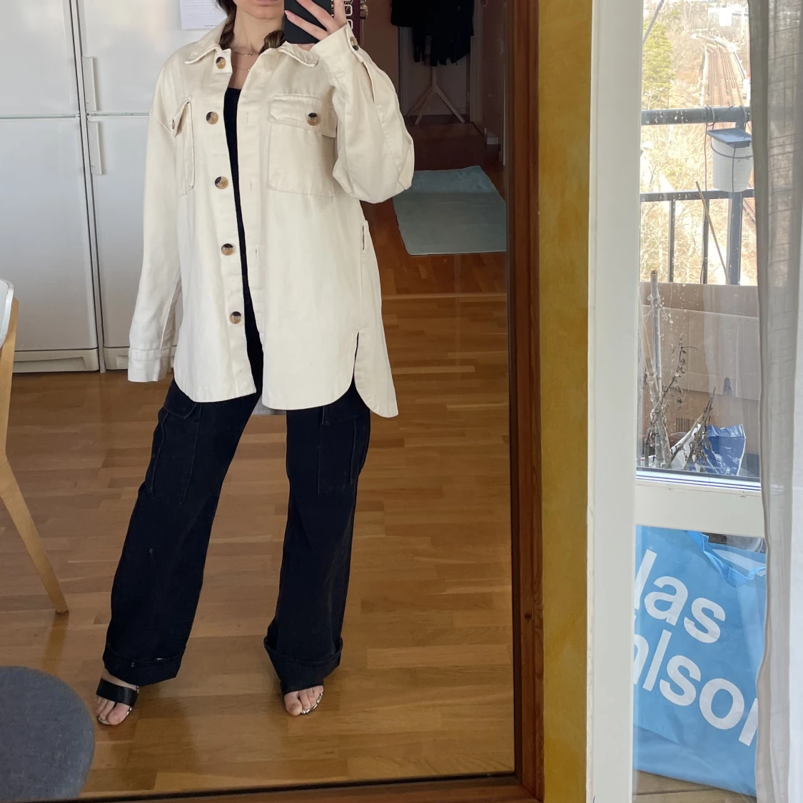 Beige jenasjacka - 91