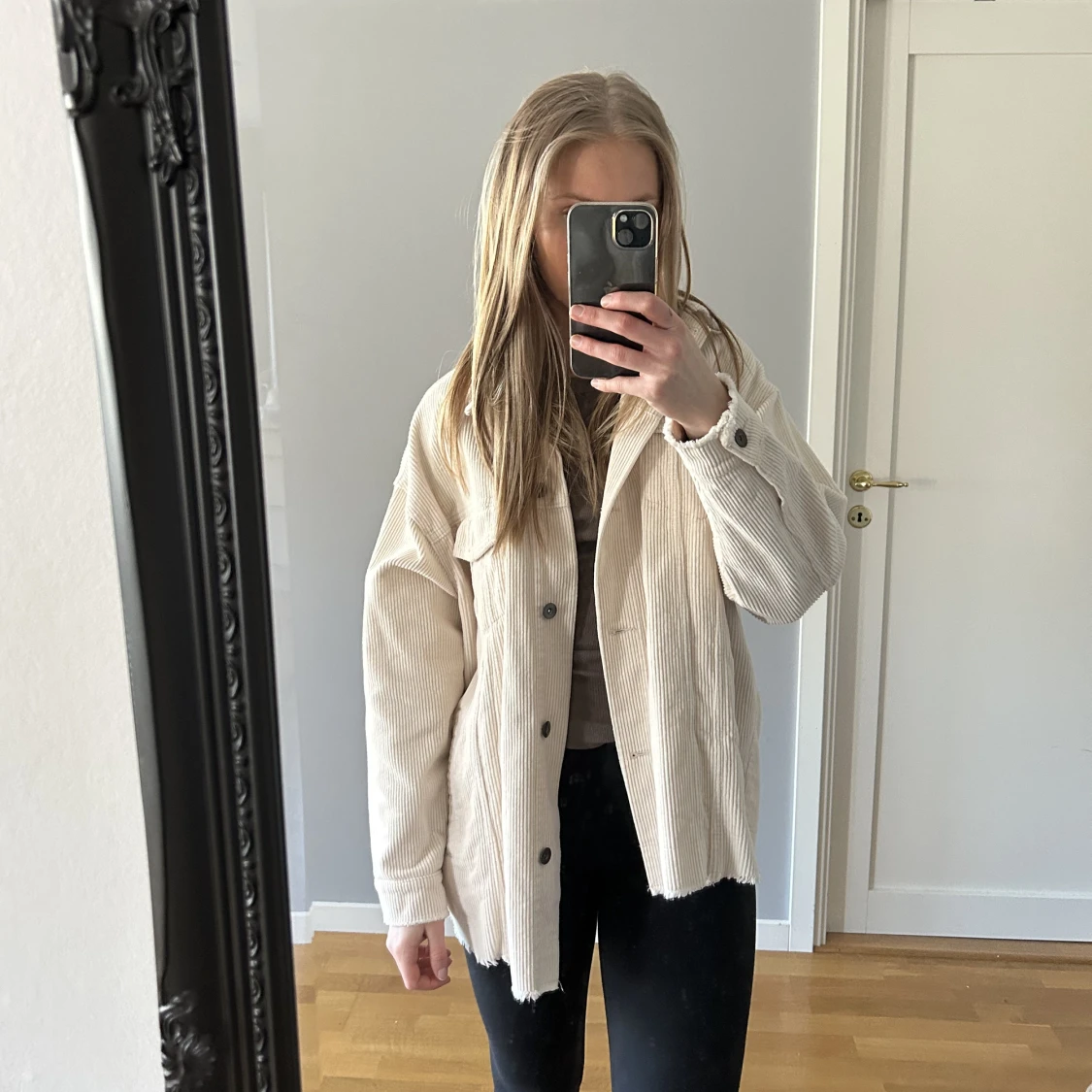 Manchesterjacka med knappar