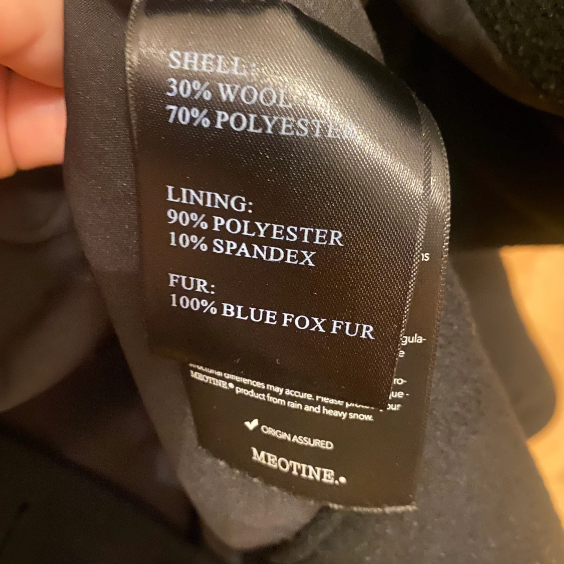 Meotine Charlie jacket svart xs/s - 91