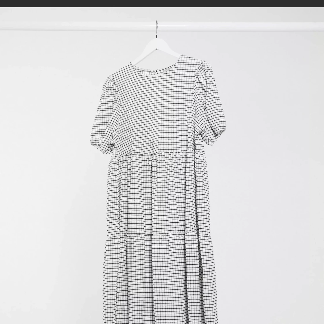 Asos Design rutig klänning smock XS - 91