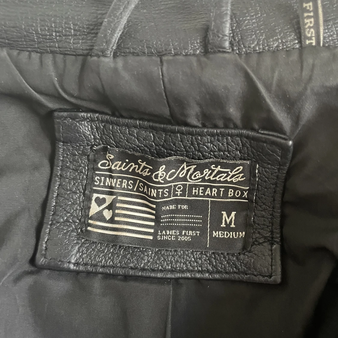 Saints & Mortals läderjacka - 91