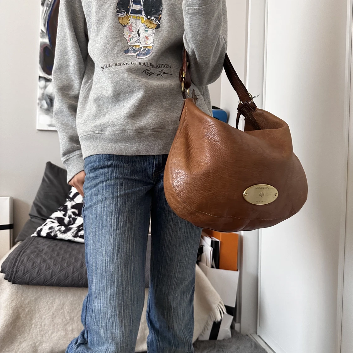 Vintage mulberry väska