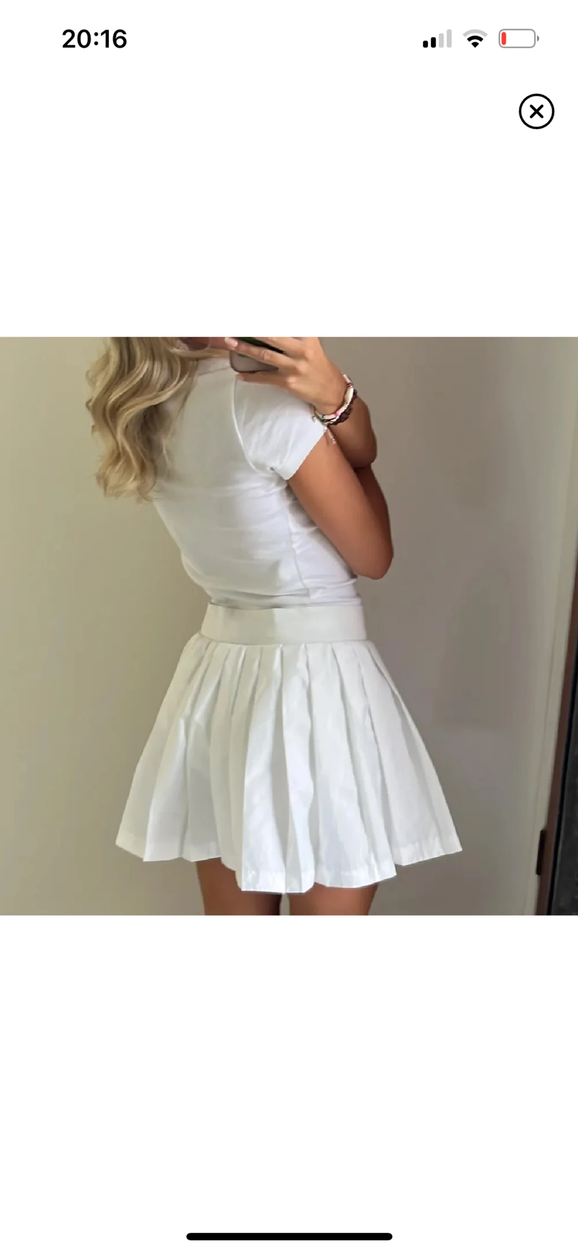 Tenniskjol gina tricot - 90