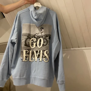 Scotch & soda Elvis relaxed-fit organic hoodie - Jätte fin blå hoodie, använd 3 gånger