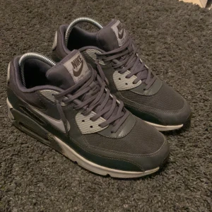 Air Max 90s - Säljer nu mina gråa AirMax i jättefint skick. De är i storlek 40 och kostar 1599kr nya. Tveka inte att skriva vid frågor:)