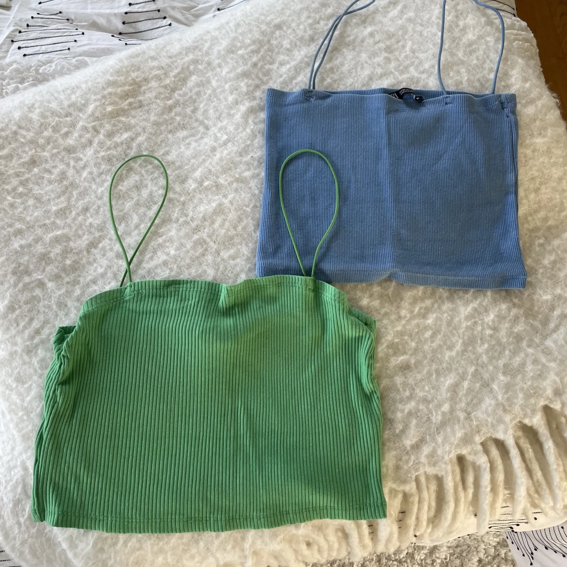 Grön och blå topp - 90