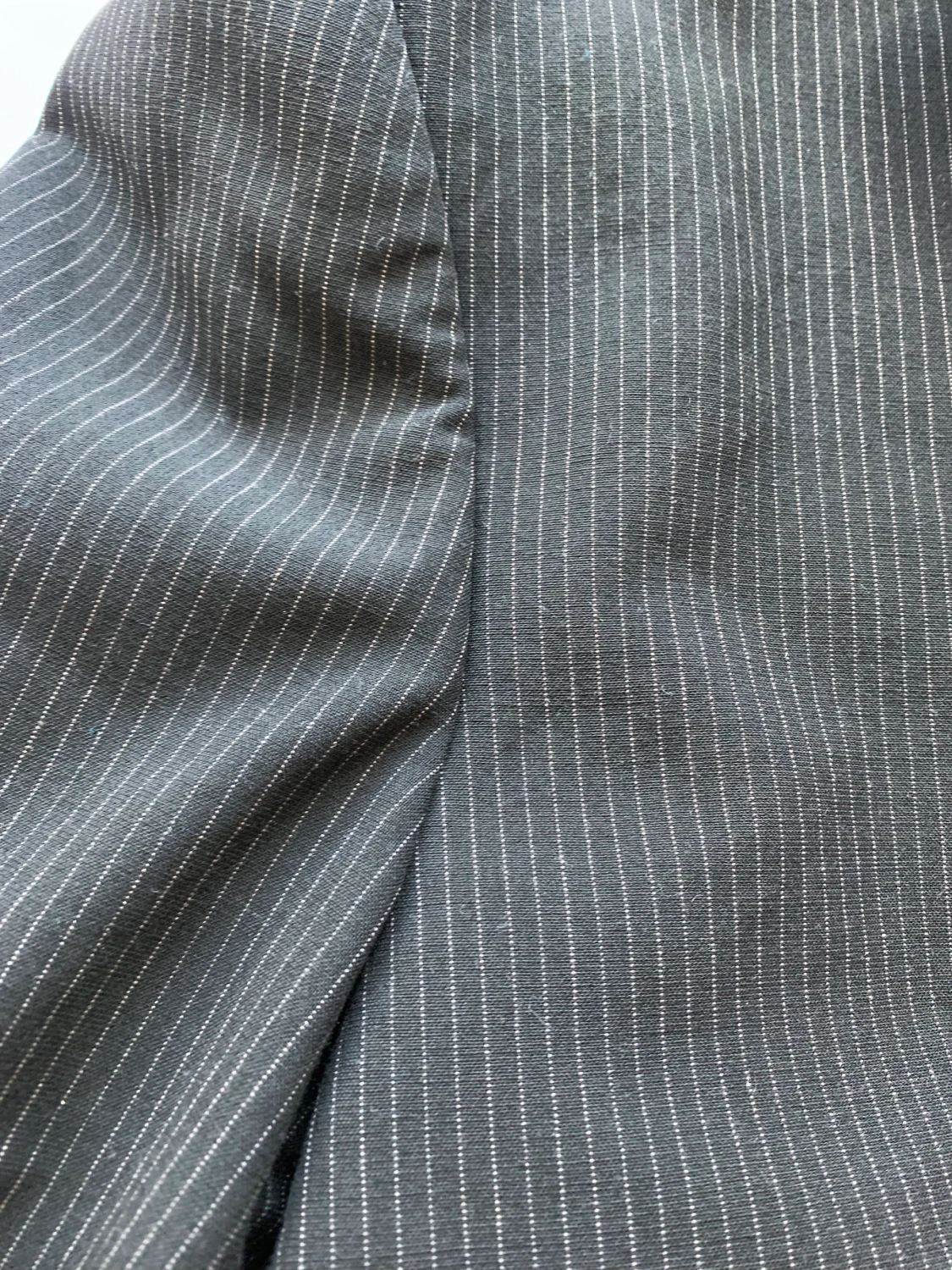 svart randig kavaj - 90