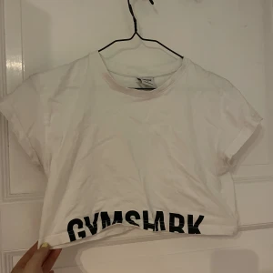 Gymshark croppd t-shirt - Bommumsmaterial/något svalare