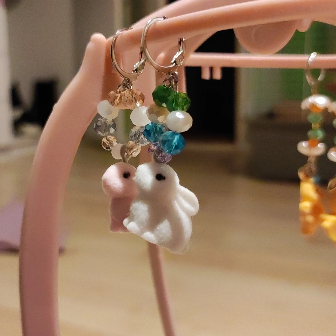 Kawaii handgjorda örhängen🐰 - 90