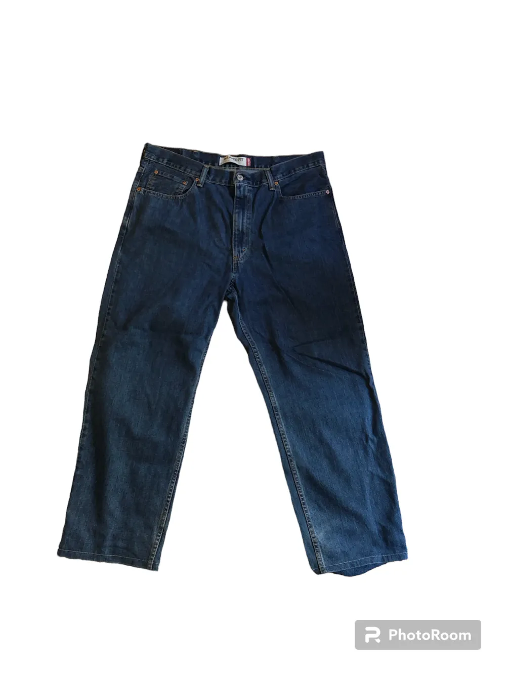 Baggy Levi jeans. Blå. Storlek w 38 L 32. Fråga gärna frågor. Jeans & Byxor.