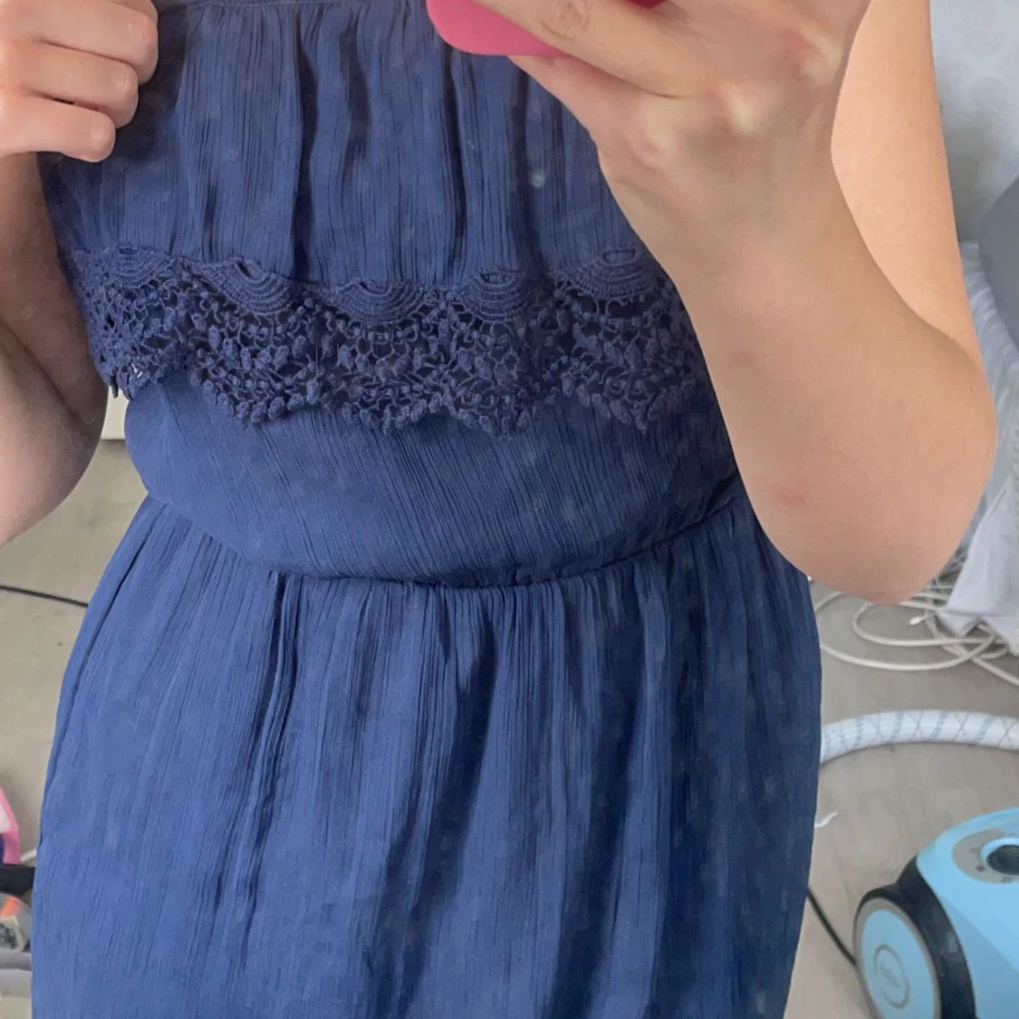 Marinblå klänning!💙 - 90