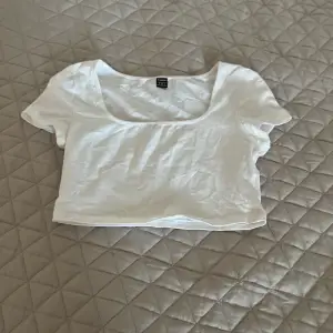 En vanlig basic vit t-shirt, frakta står man själv för