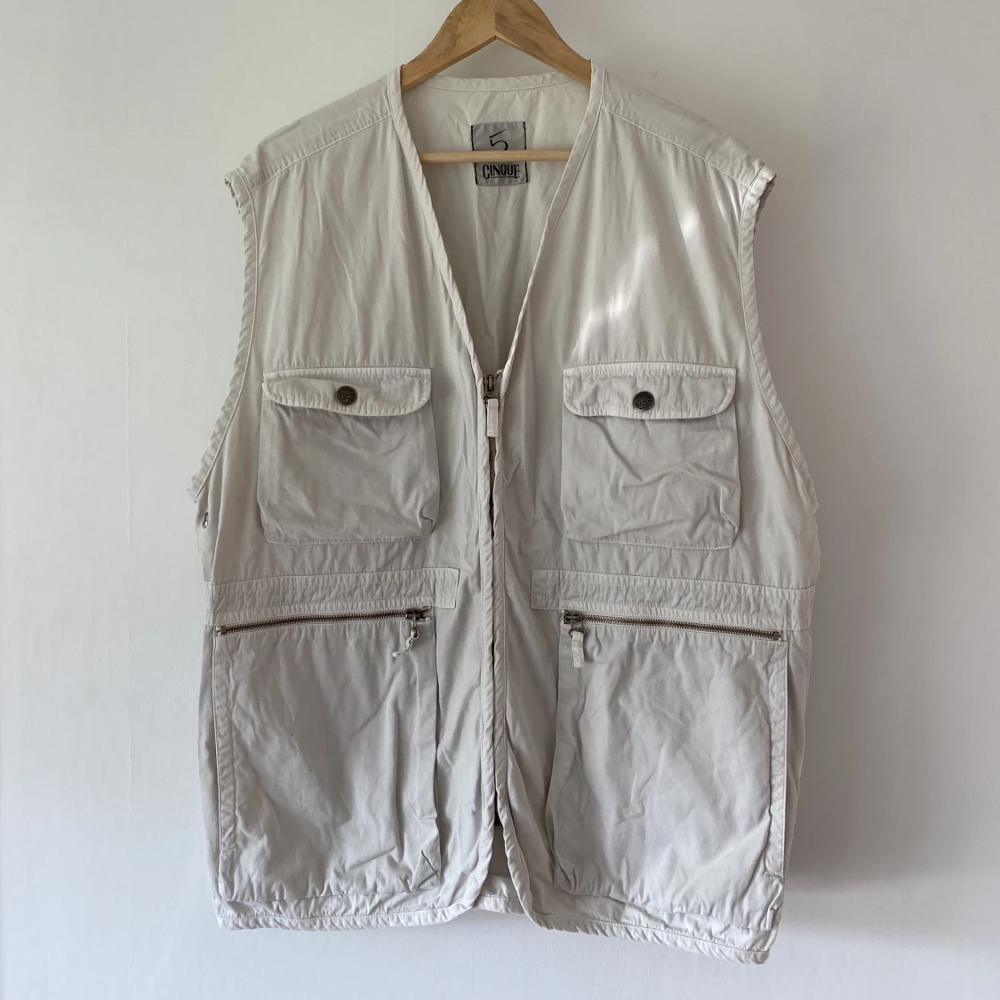 vintage fishing vest